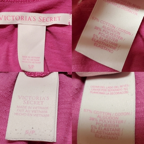 Rare Vintage Y2K Victoria's Secret Silver Glitter Racerback Tank Flare Pants Set - Picture 16 of 16